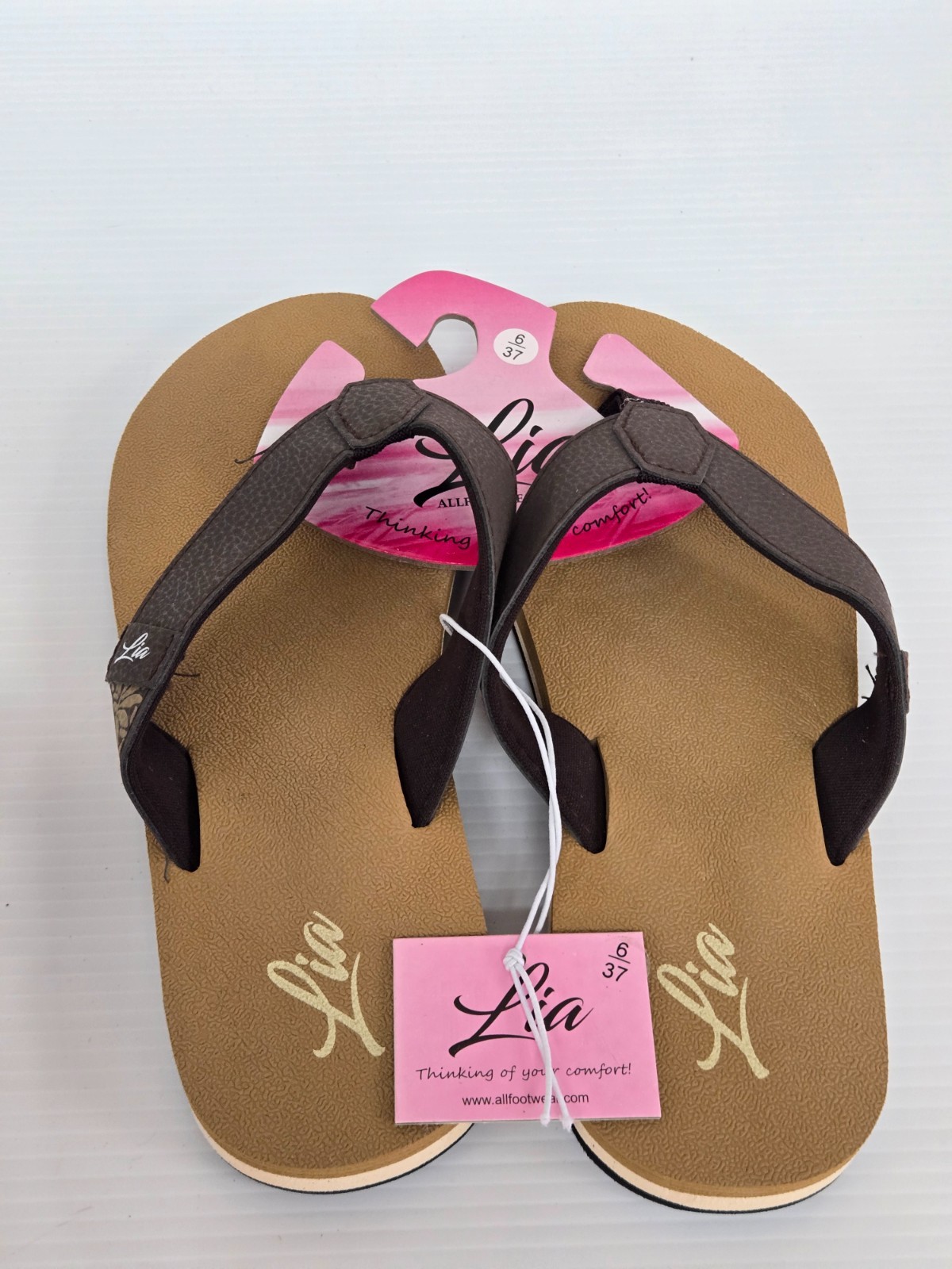 New Lia Flip Flops Women’s LS716W