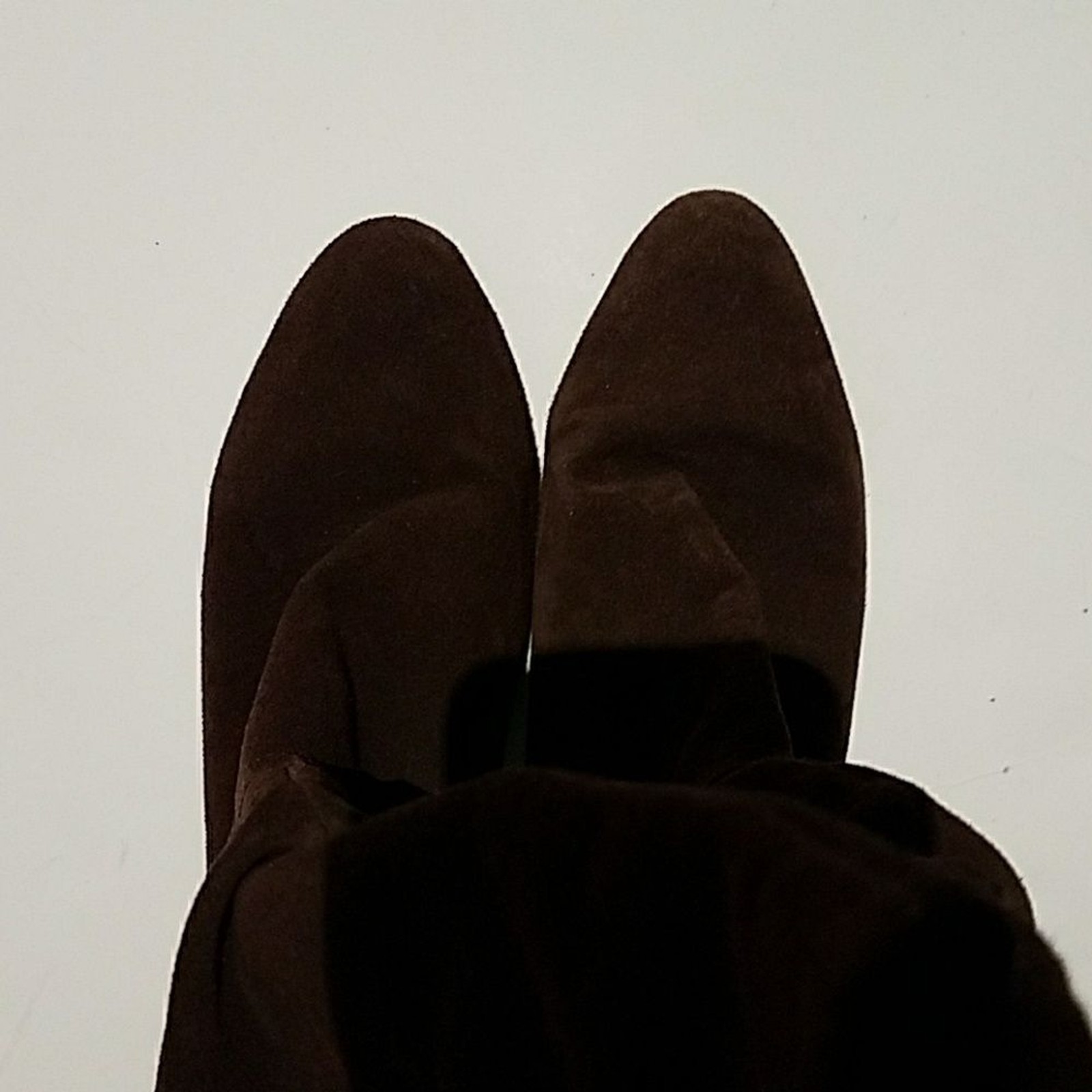 Blue Mountain dark brown suede boots