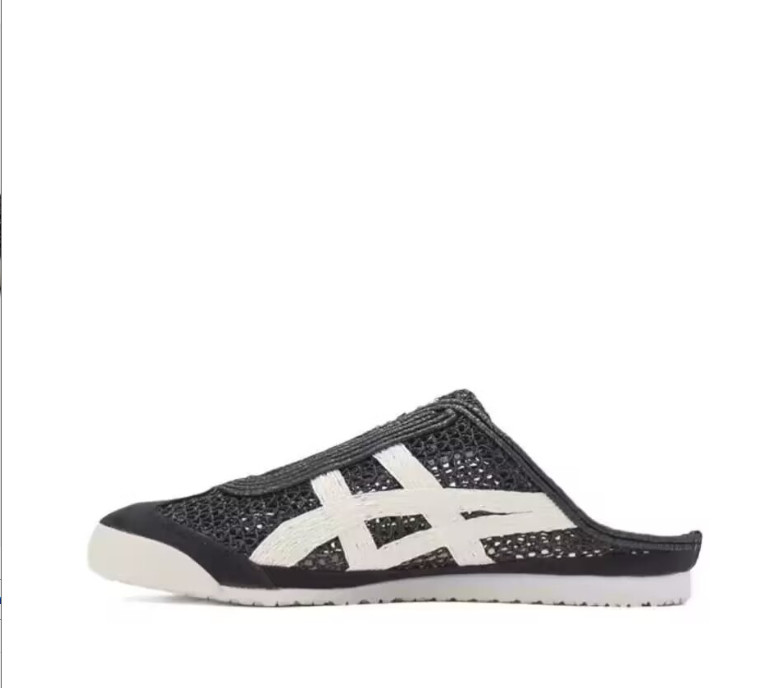 NEW Onitsuka Mexico 66 Sabot Black/cream 1183C123 Slip On Unisex Shoes