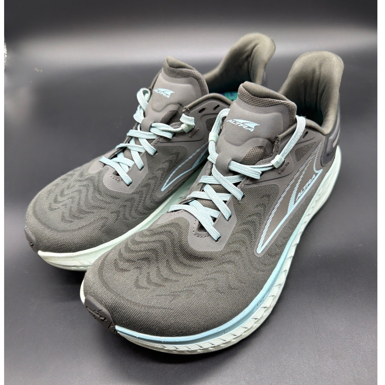 Altra Torin 7 Womens 10 Running Shoes Grey Blue Zero Drop AL0A82CZ221