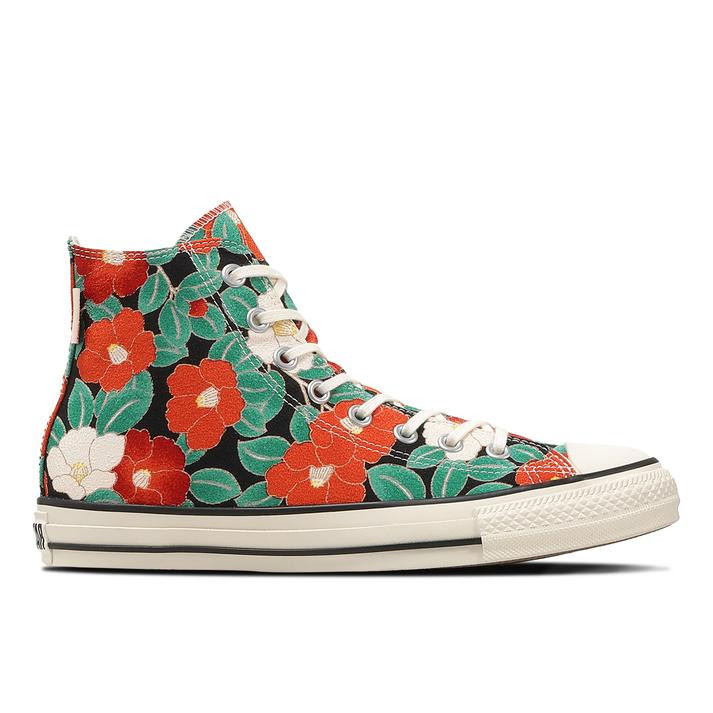 CONVERSE All Star WF HI / ippuya Collaboration Model BLACK/RED ABC-MART limited