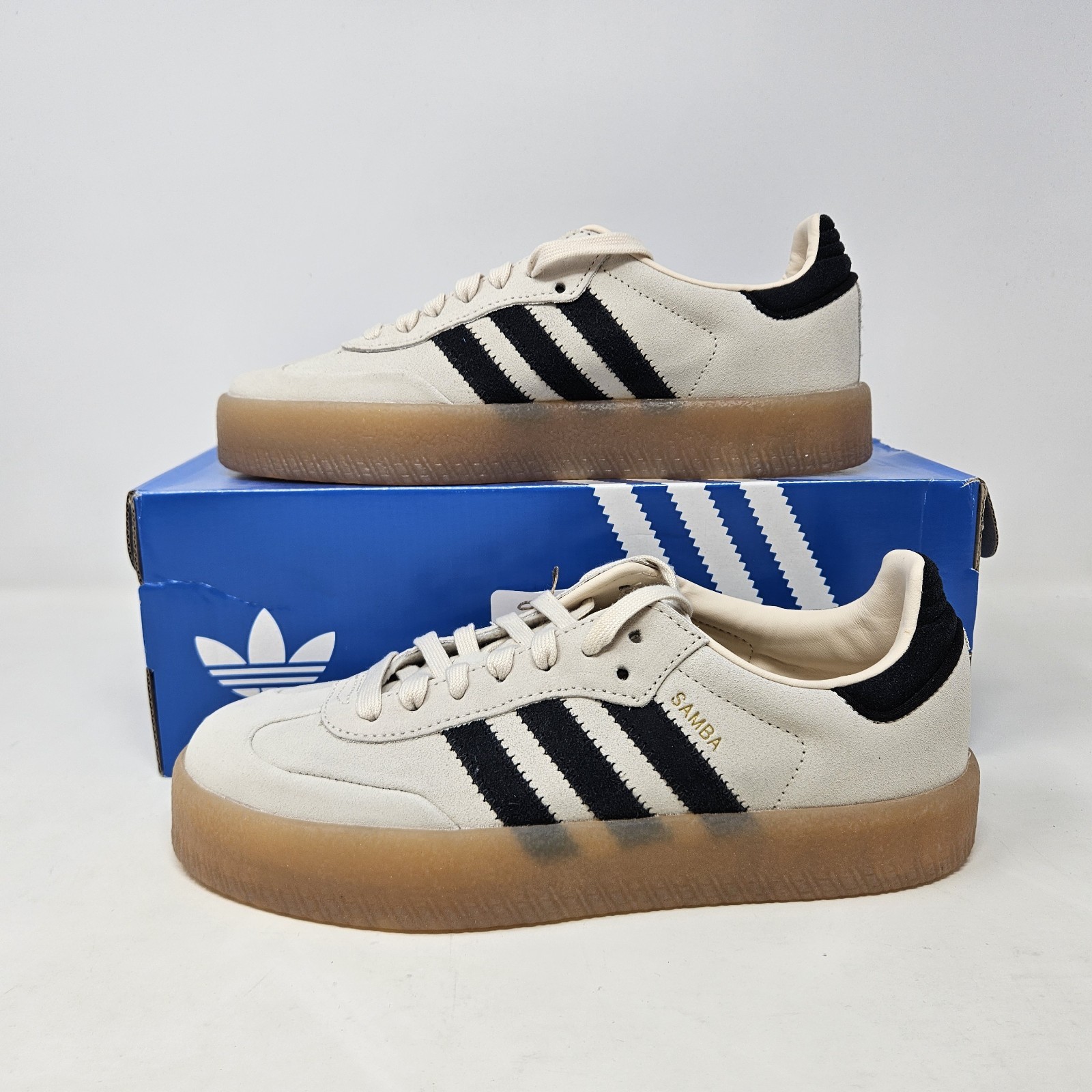 Adidas Women’s Sambae ‘Wonder White – Black’ / JR1437 / Women’s Size 10