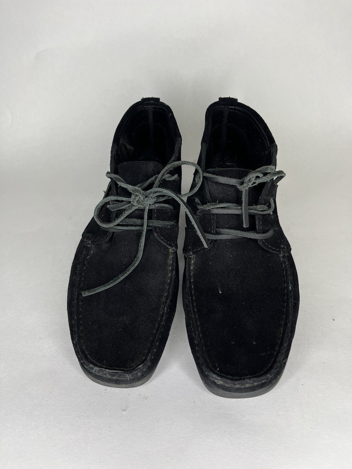 n.d.c. made by hand Chukka Boots Shoes Women Size 38 US 7 Black Suede