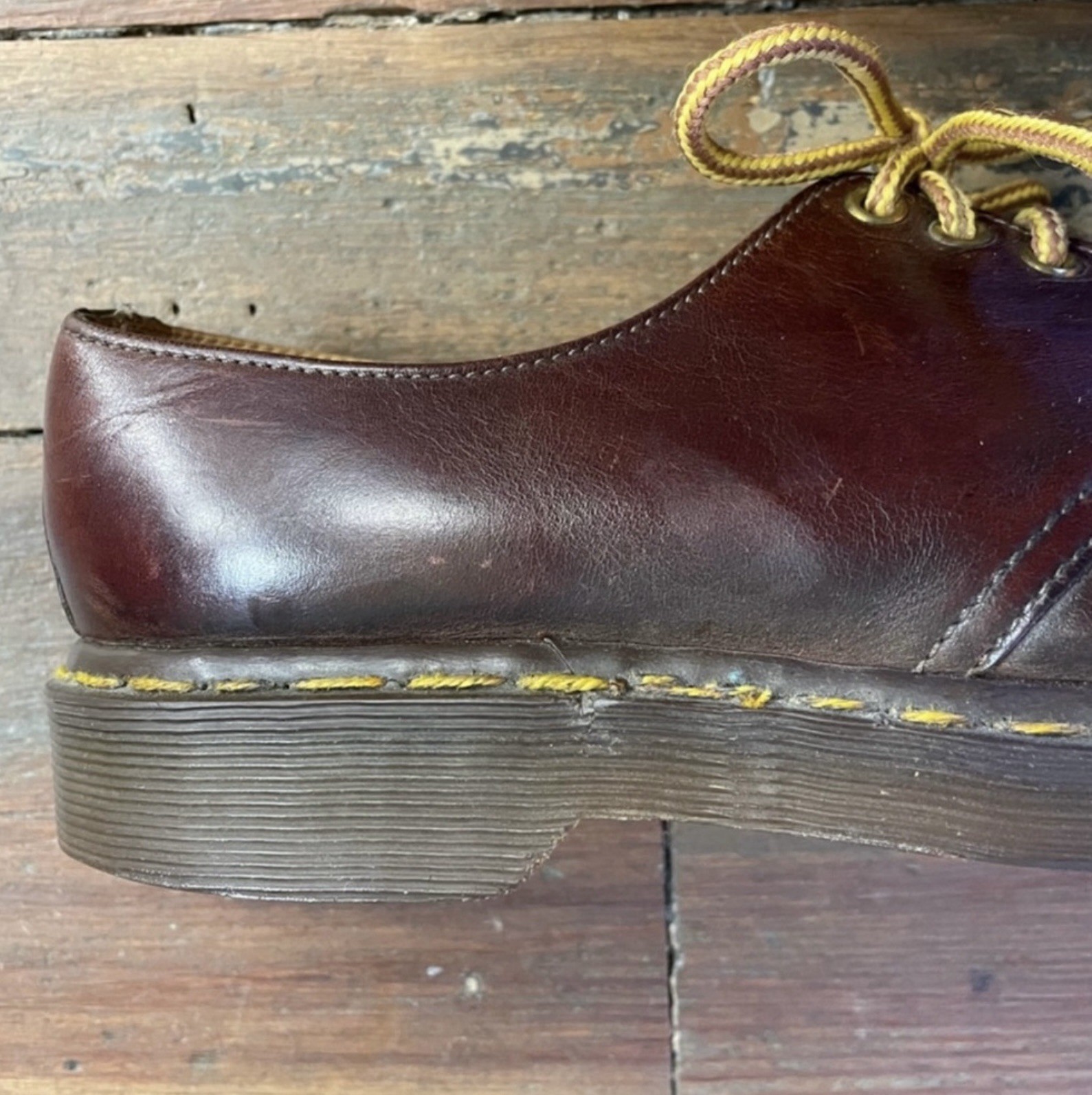 DR. MARTENS Made in England Rare 80’s 3-eye Oxfords AW 1484 – M 9, W 10|🧡🎀