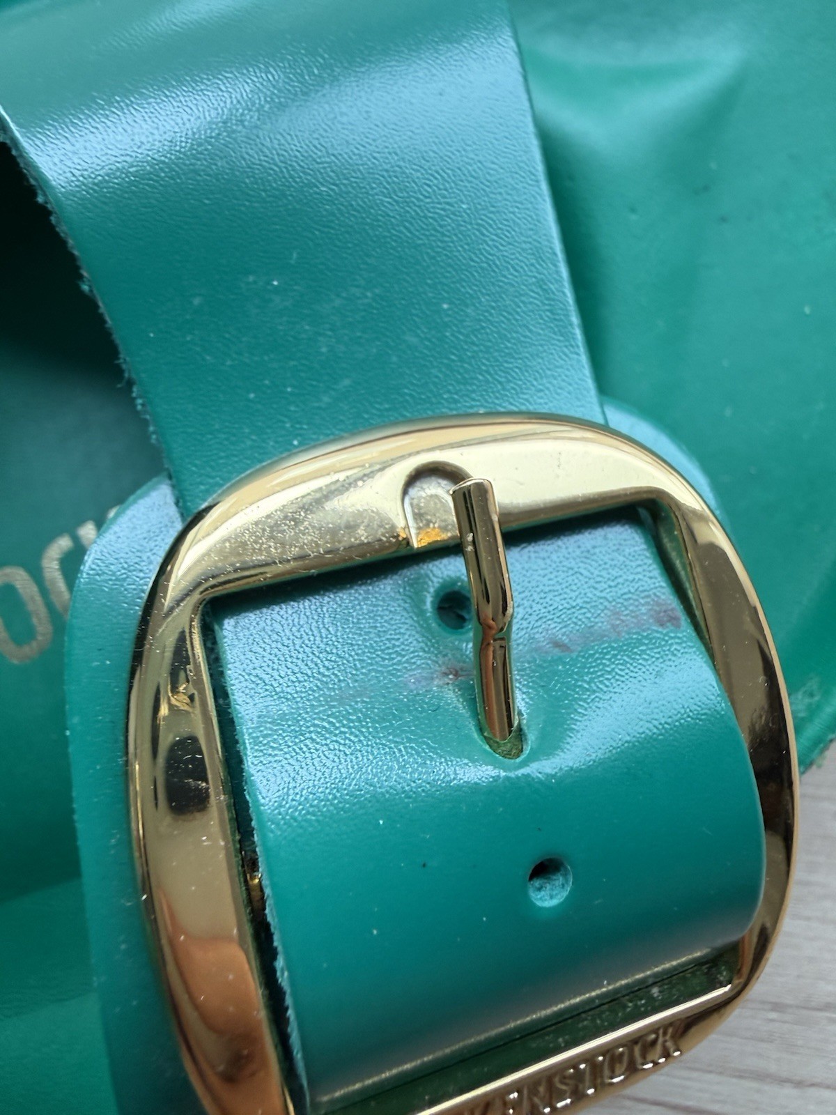 Birkenstock Arizona Big Buckle Sandals – Green! – Size 38 – See Photos