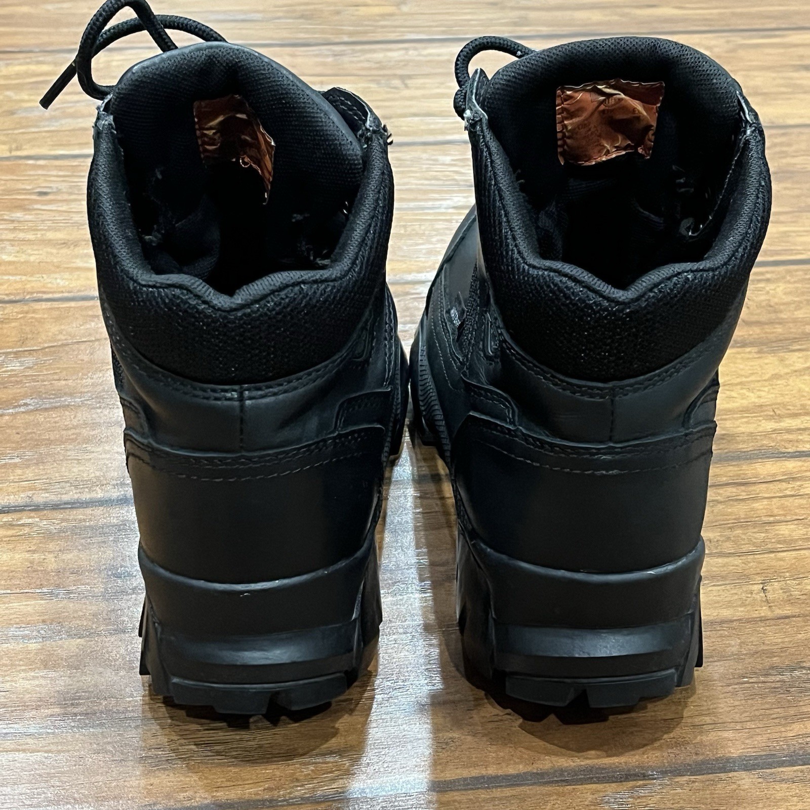 Harley Davidson Boots Womens 10 Huxley 3.5 Inch Waterproof Leather Vibram Black