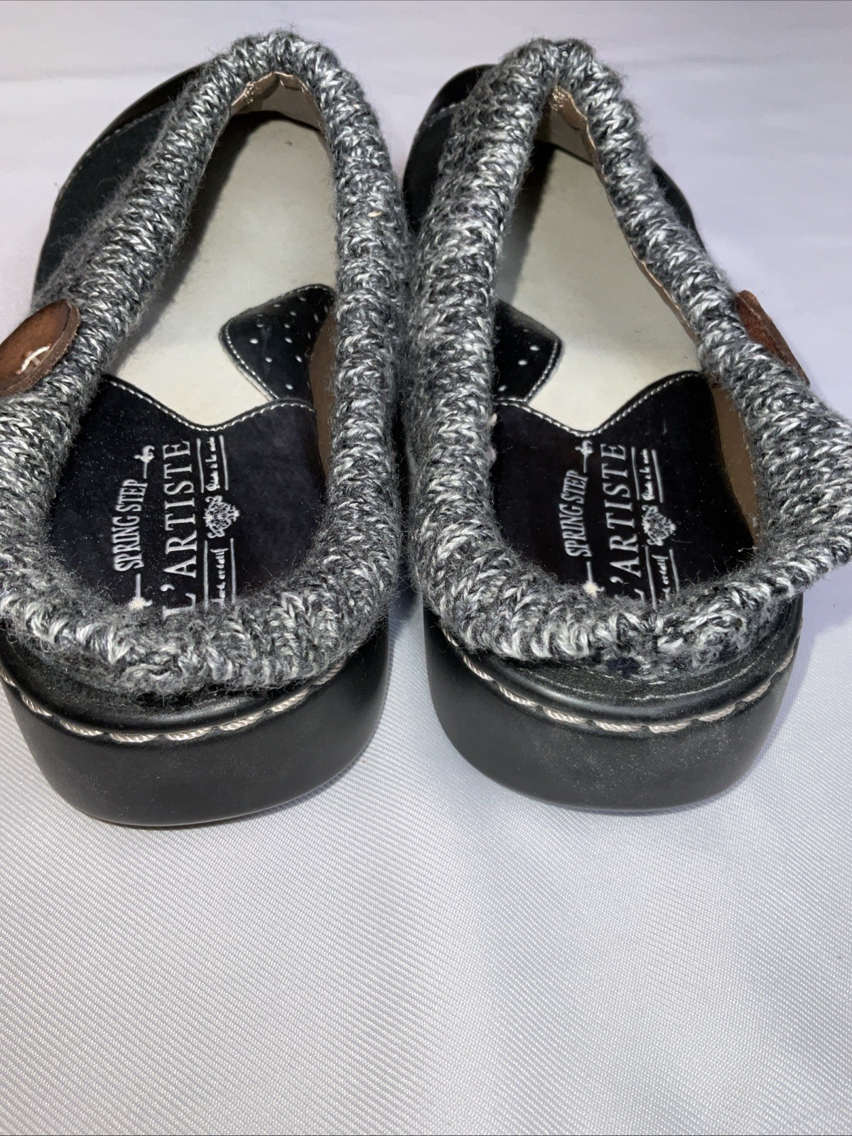Women’s L Artiste Spring Step Svetlana Winter Clog Size 39 Euro 8.5 Comfort