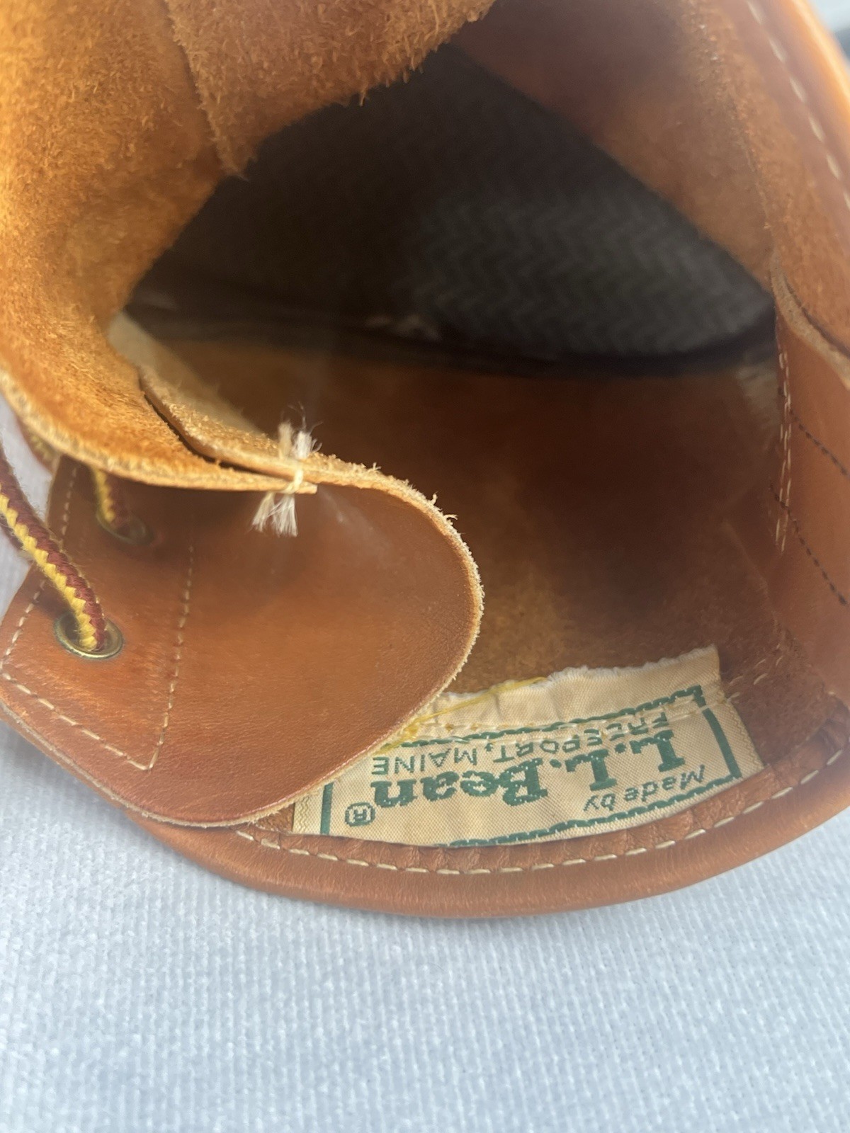 Vintage LL Bean Women’s Unlined Maine Hunting Shoe Duck Boots Brown Size 7