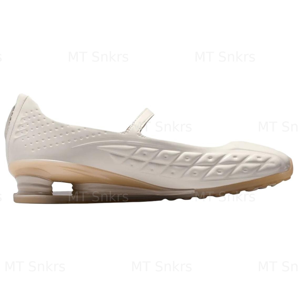 Nike SHOX Z Flat Mary Jane Shoes Women’s Beige New Size IR5510-100