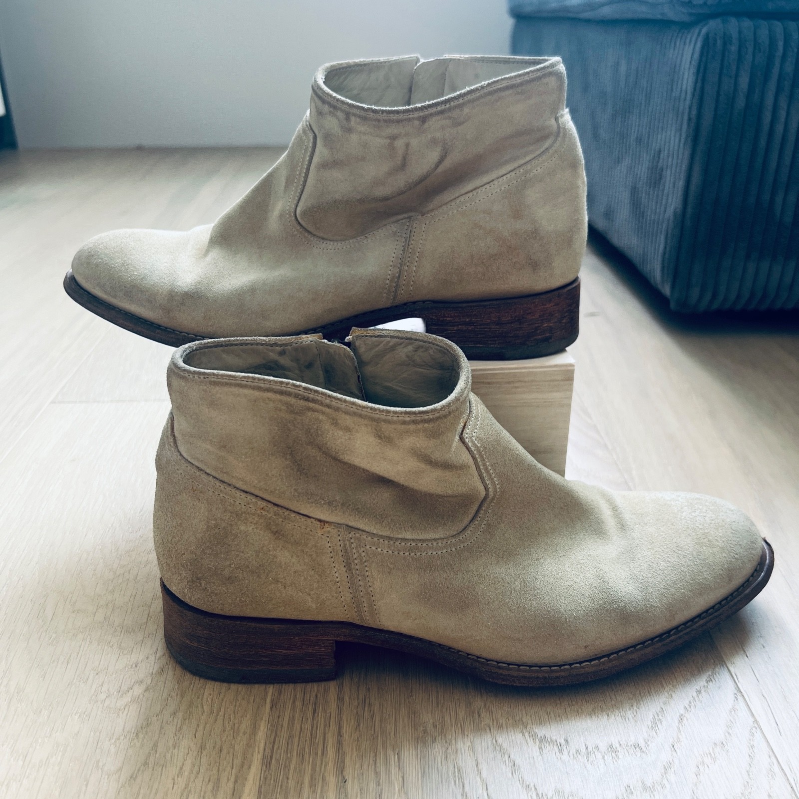 n.d.c. made by hand SUNDAY LOW ZIP Antilop boots woman’s boots – size 10