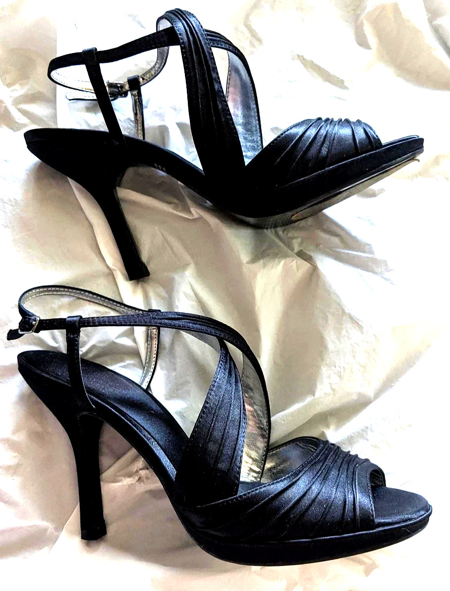 👠Lulu Townsend Shoes👡Womens Size 7 Strappy💃Heels Dress Sandals Elegant,Formal