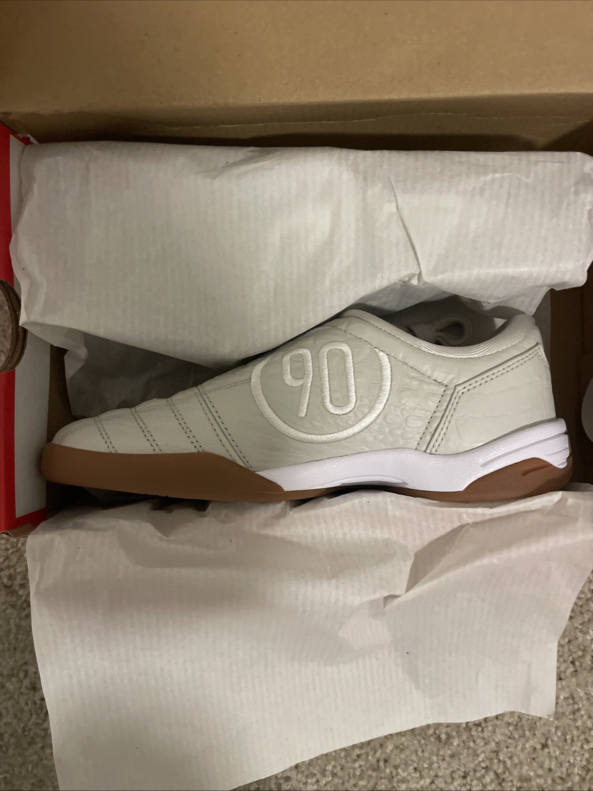 Size 7 Nike Total 90 Light Bone Sail Gum IF3947-002 Women New