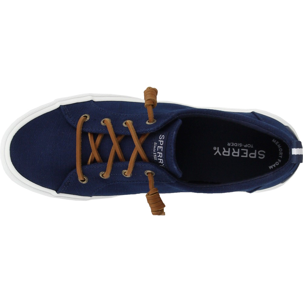 Sperry Pier Wave Ltt Lace Up Womens Size 6 B Sneakers Casual Shoes STS85104
