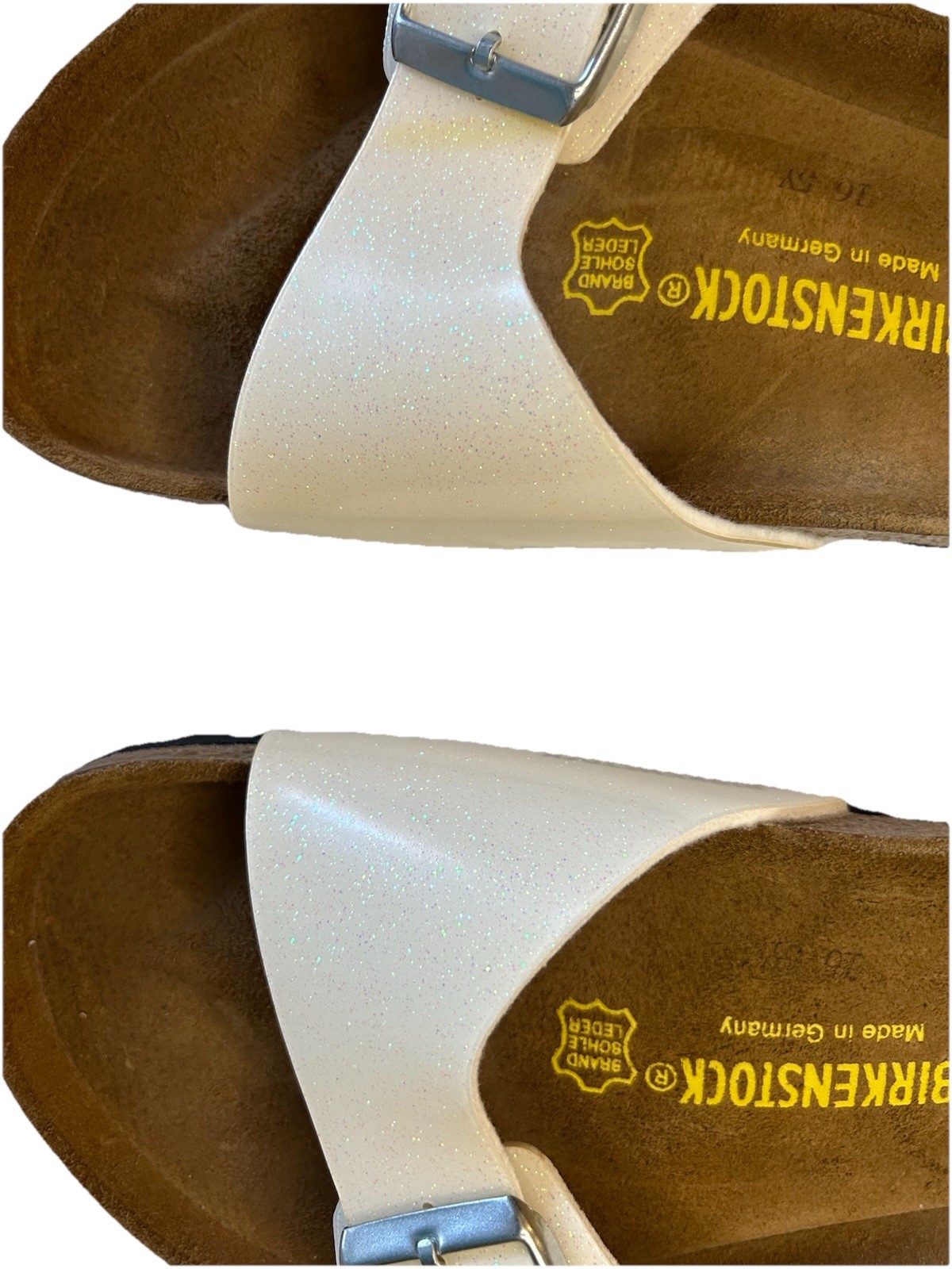 Birkenstock Unisex Madrid White Magic Galaxy Birko -Flor Regular Width