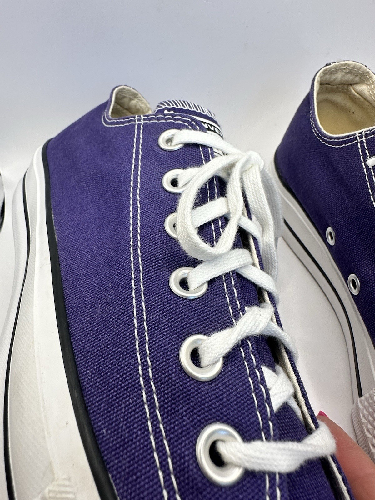 Converse All Star Women’s Size 9 587682C Blue Purple Comfort Shoes Sneakers