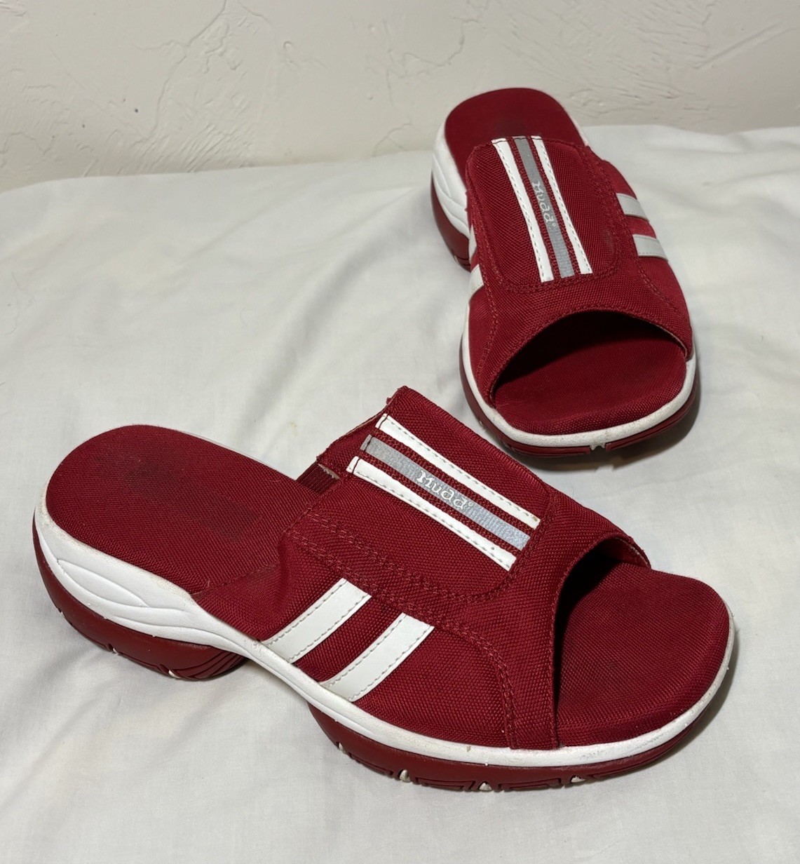 VTG Y2K ’90s Mudd Colony Chunky Sneaker Summer Beach Slide Lug Sandals 8.5M