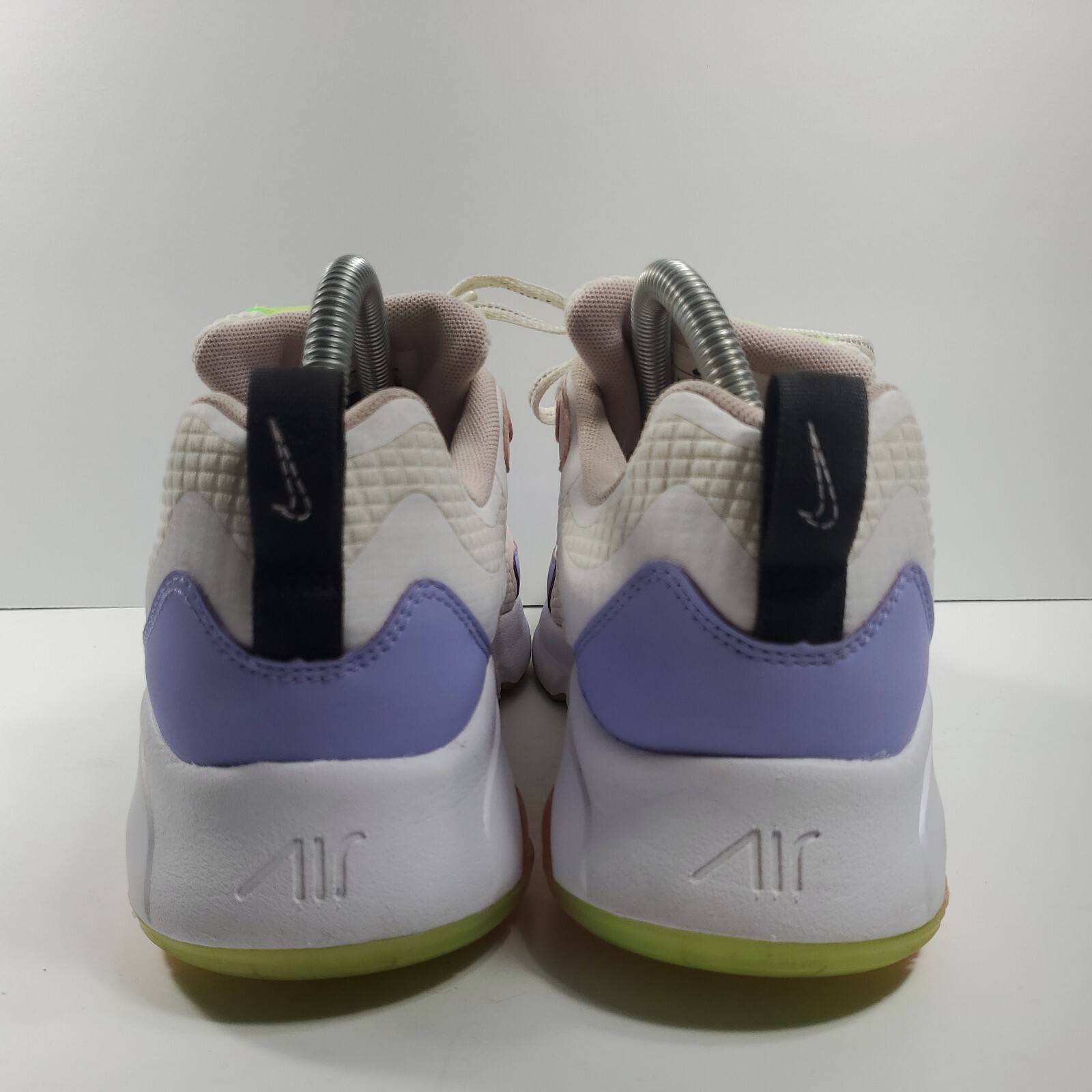 Nike Air Max 200 SE Casual Shoes White/Pink Green/Lt Thistle Purple US 9.5 Women