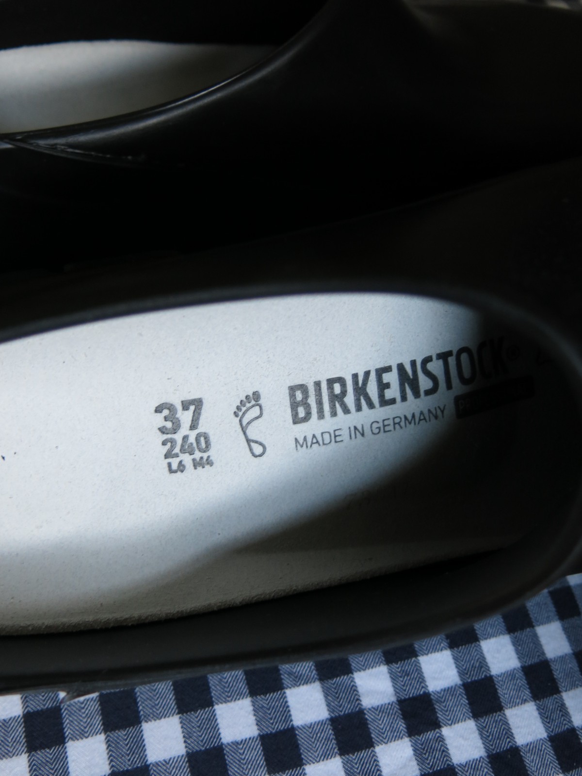 Birkenstock A630 Polyurethane clogs in black EU 37 US women’s 6-6.5