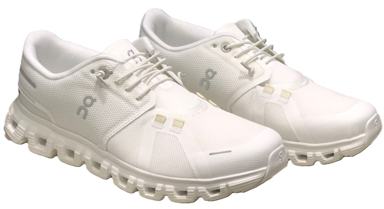 New On-New Cloud Shoe’s Cloud-6 Women’s Running Sneaker’s: White: 8 Medium US