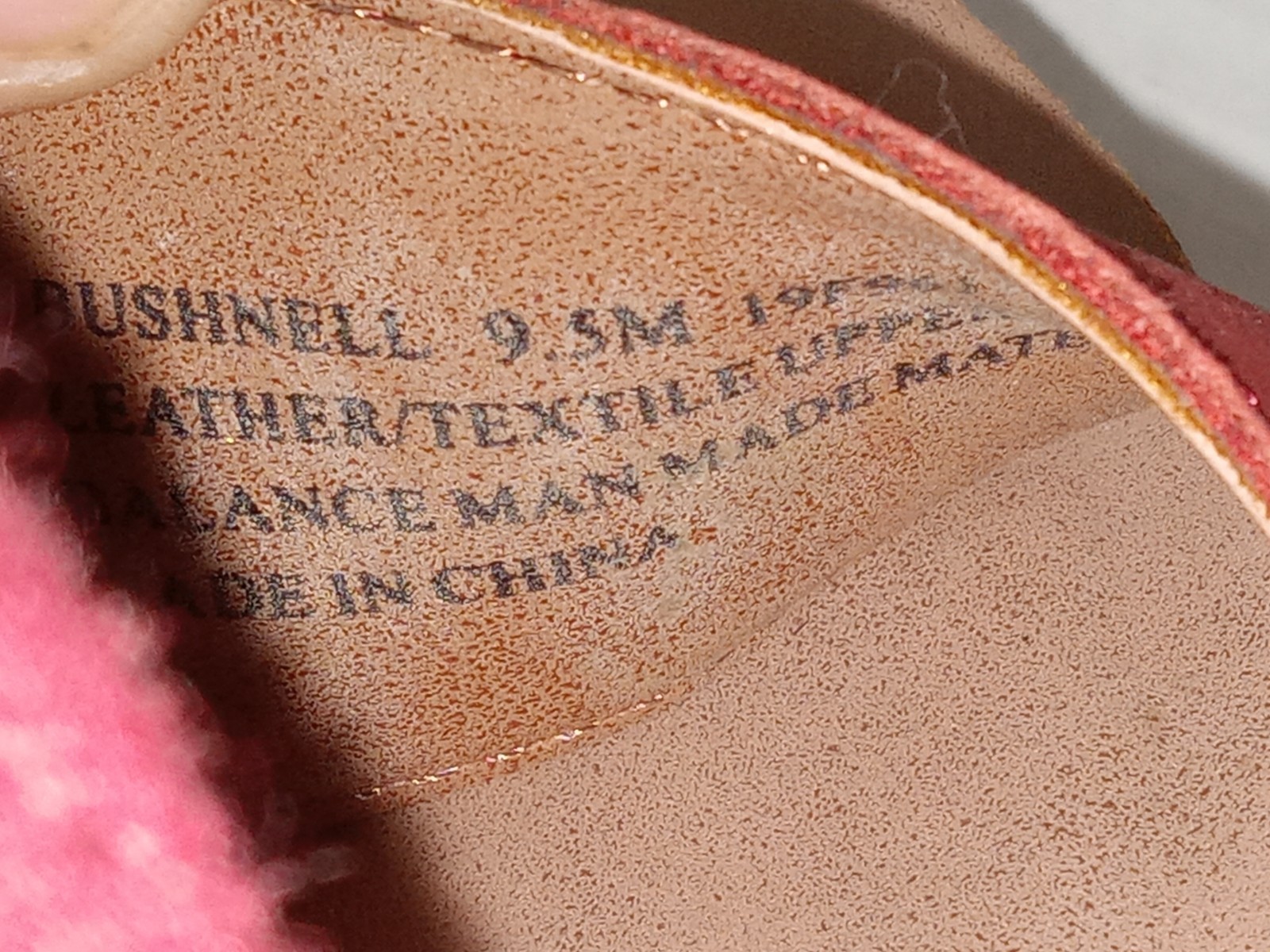 OTBT Bushnell Red Leather Wedge Stappy Sandals Shoes Womens 9.5