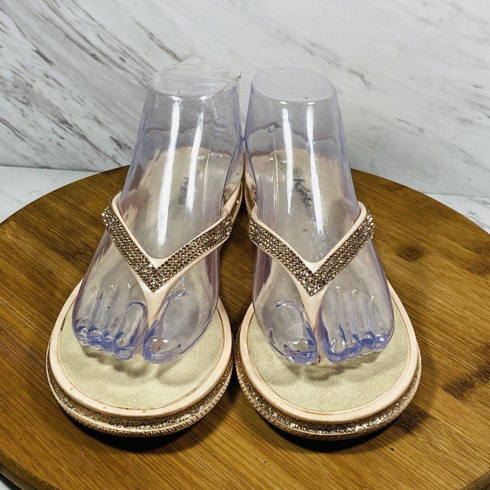 KARA USA Women’s Sparkling Sandals Size 9/10