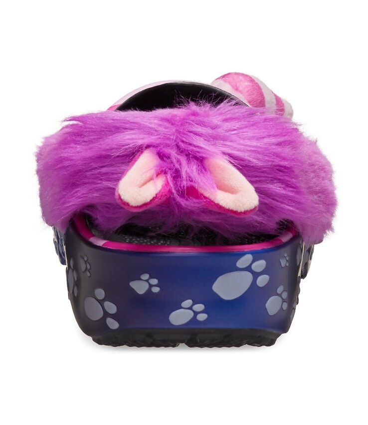 Walt Disney Cheshire Cat Alice Wonderland Crocs Shoes Adult M10/W12 SEALED BAG