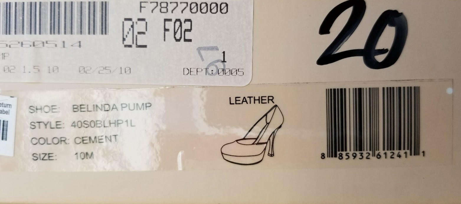Michael KORS MK BELINDA SILVER LOGO PLATE ROUND TOE PUMPS US 10 I LOVE SHOES