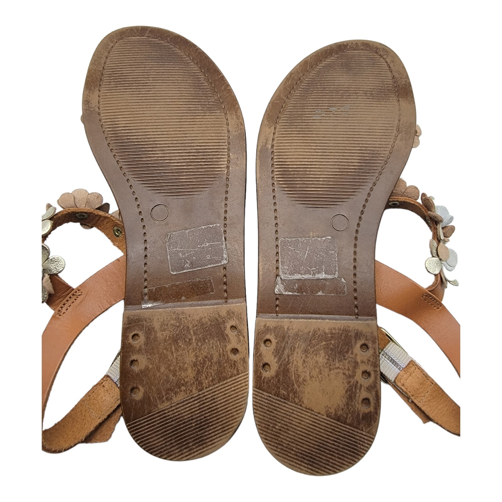 Mariella Shoes Womens Size 6.5 Multicolor in Italy Sandals Floral Beach Casual