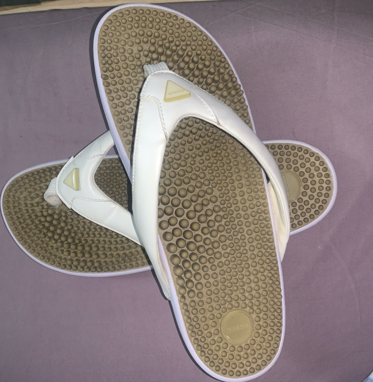Kenkoh Spirit V Thong Sandals Massage Therapy Reflexology M 10 W 11
