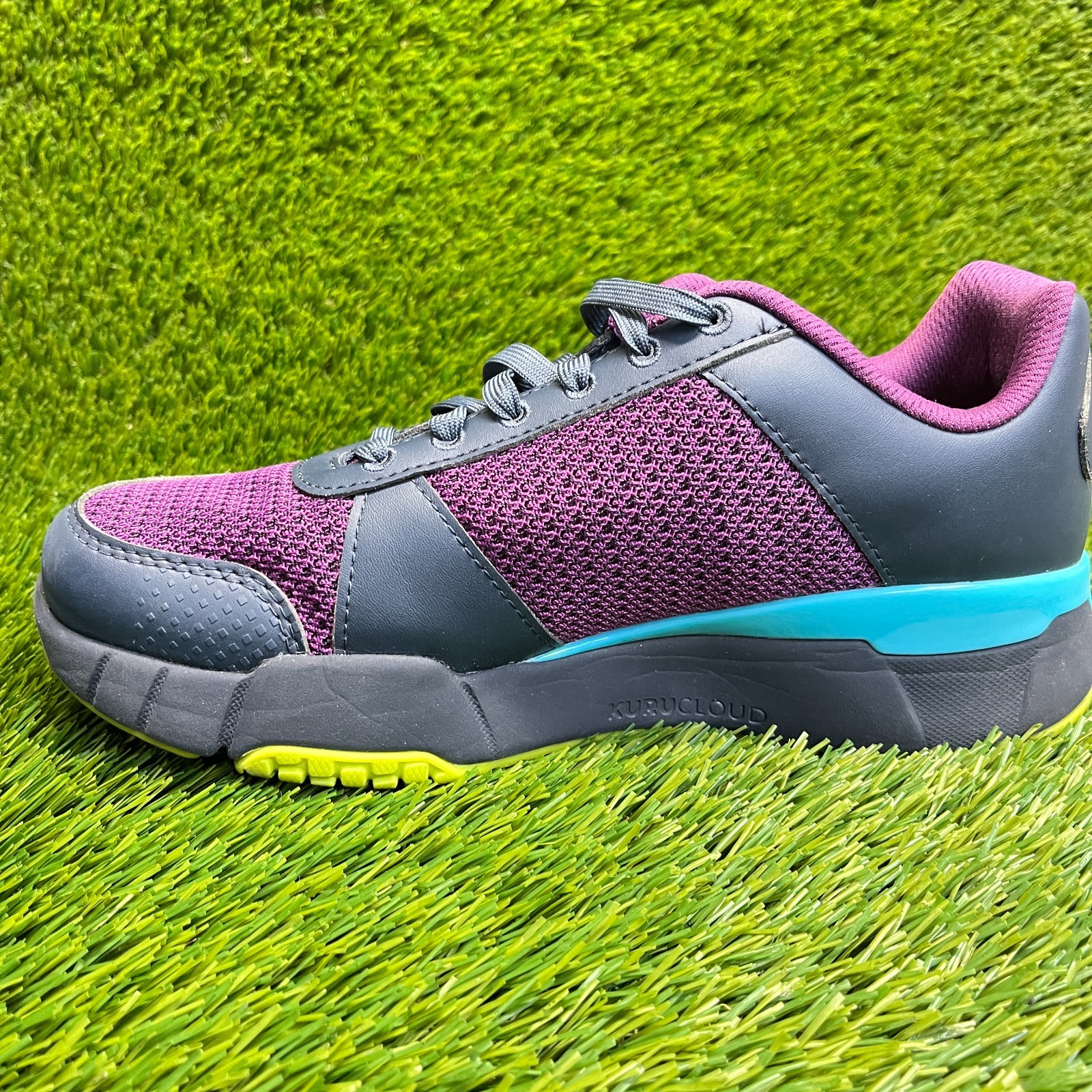Kuru Quantum 2.0 Womens Size 8 Purple Blue Black Athletic Running Shoes Sneakers