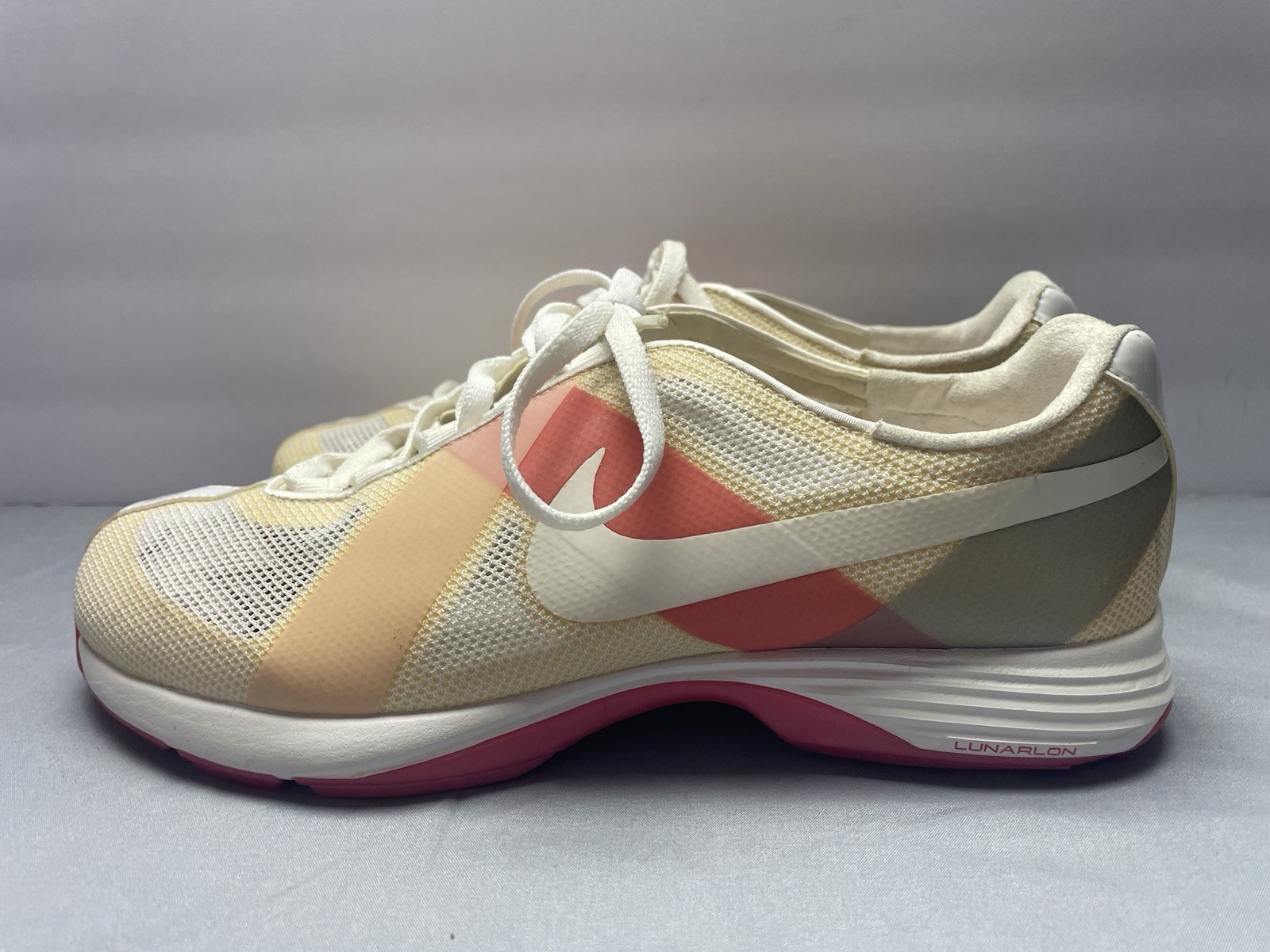 Nike Shoes Womens 8W Hyperfuse Lunar Summer Lite Golf Sneakers Pink Multicolor