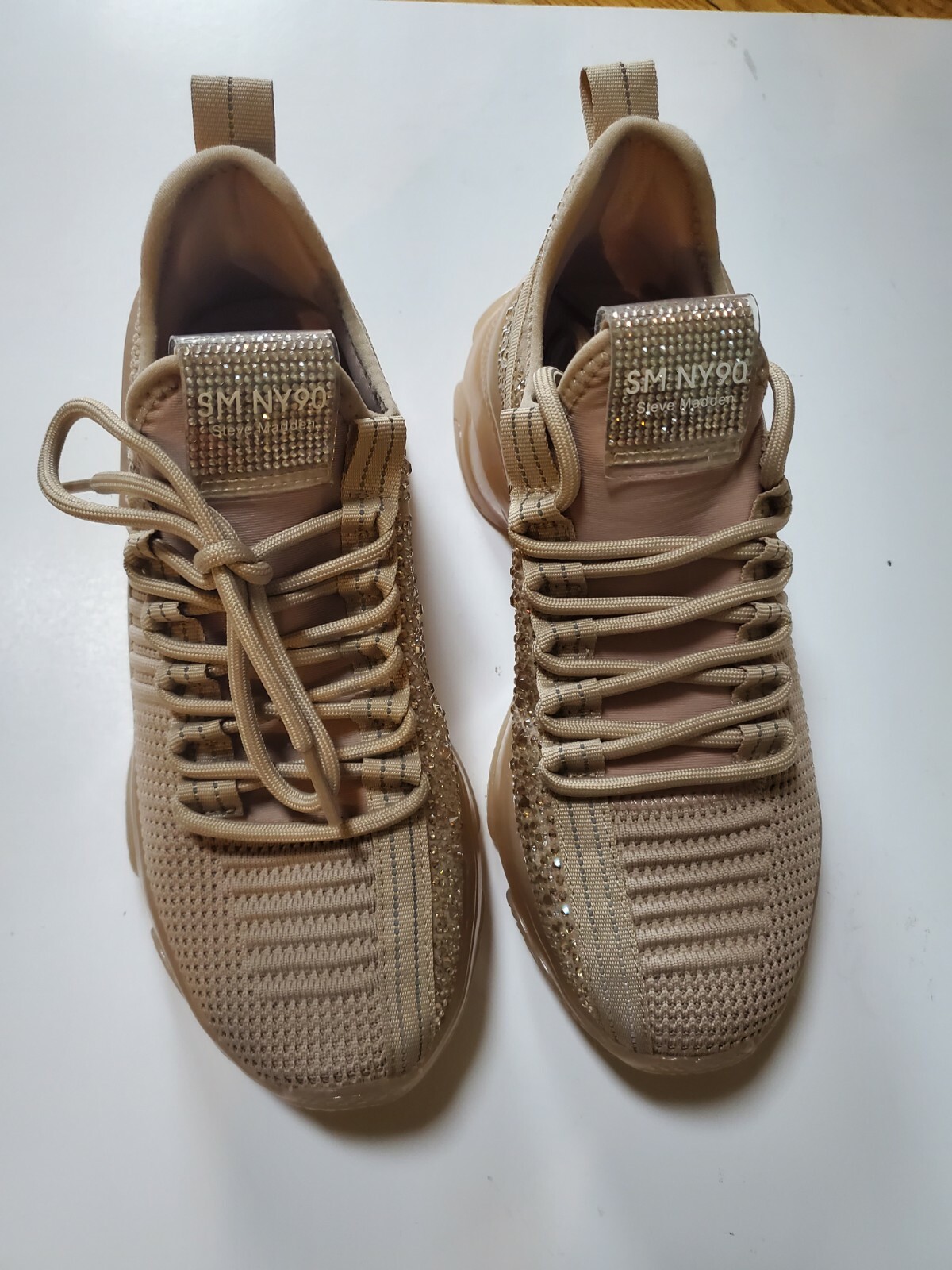 Steve Madden Women’s Maxima Blush Multi Sneaker SM NY 90 US 6