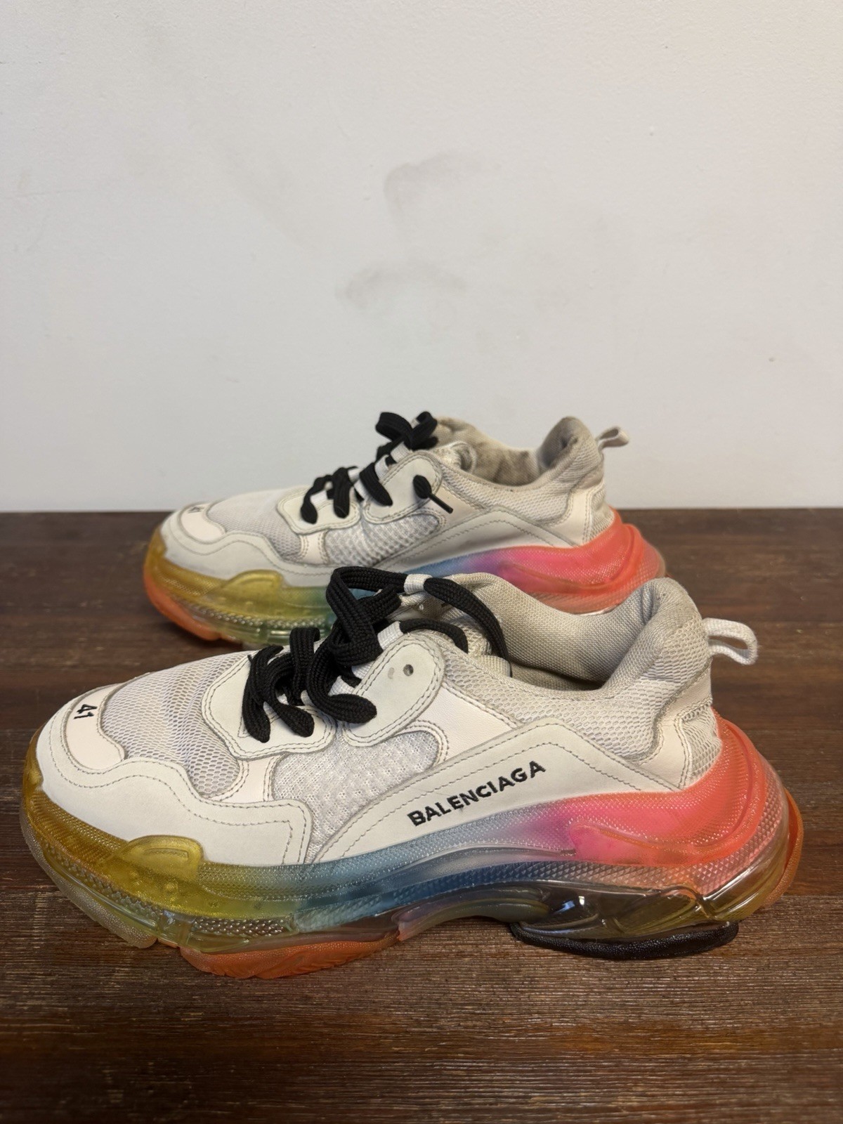 Balenciaga Triple S Rainbow Sole W Size 41 US 8