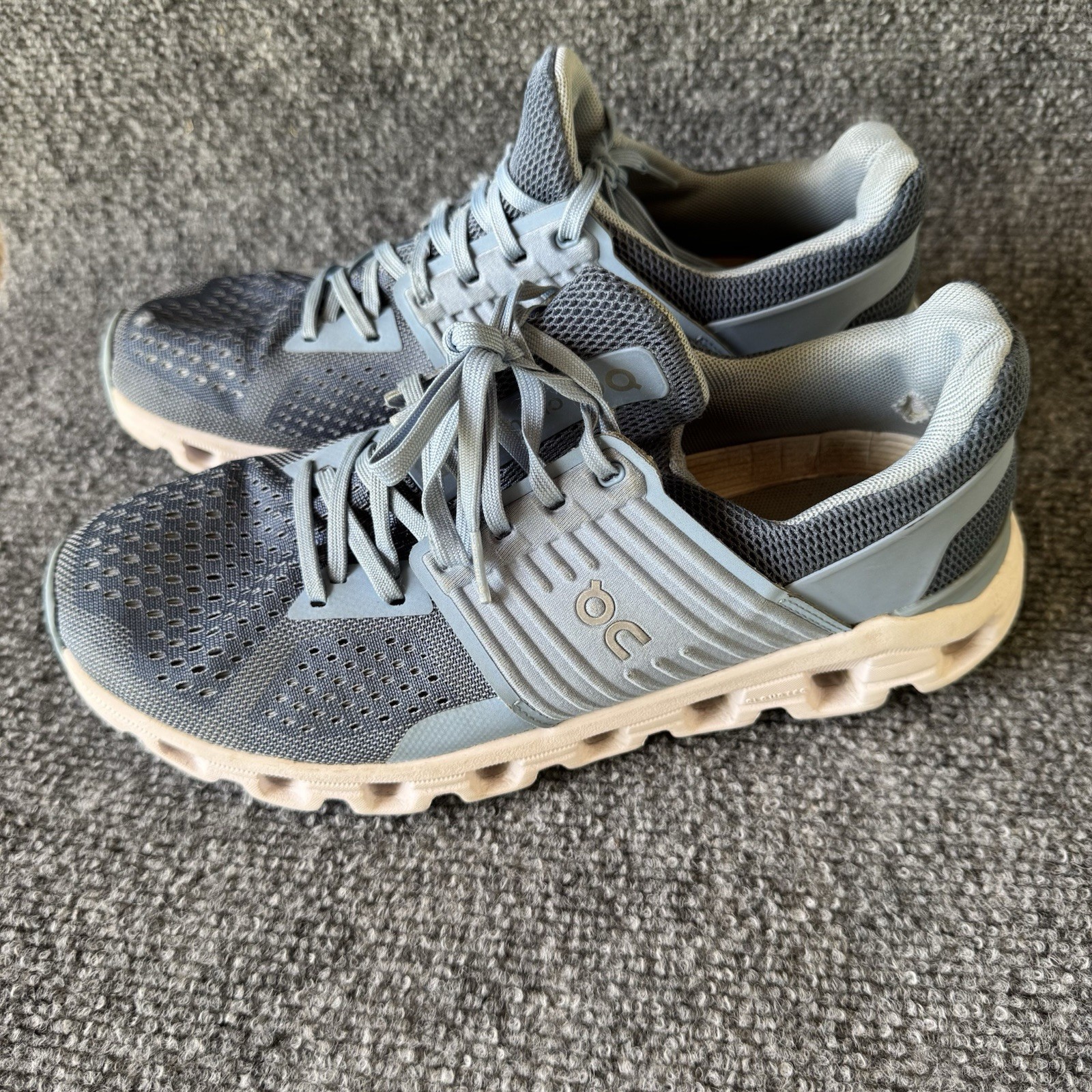 On Cloud Womens Cloudswift Blue Lake Sky Running Walking Size 8.5 Helion