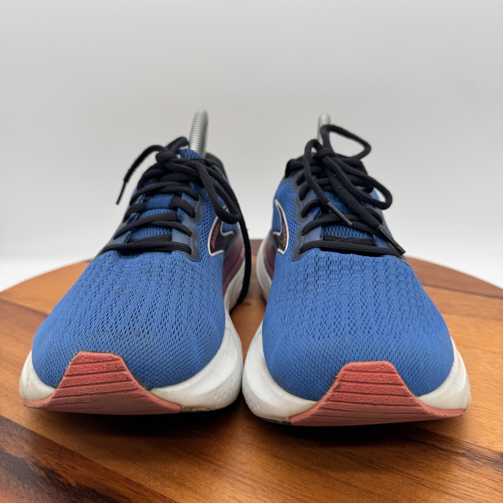 Brooks Glycerin GTS 21 Womens 9 Wide Shoes Blue Running Walking Gym Sneakers