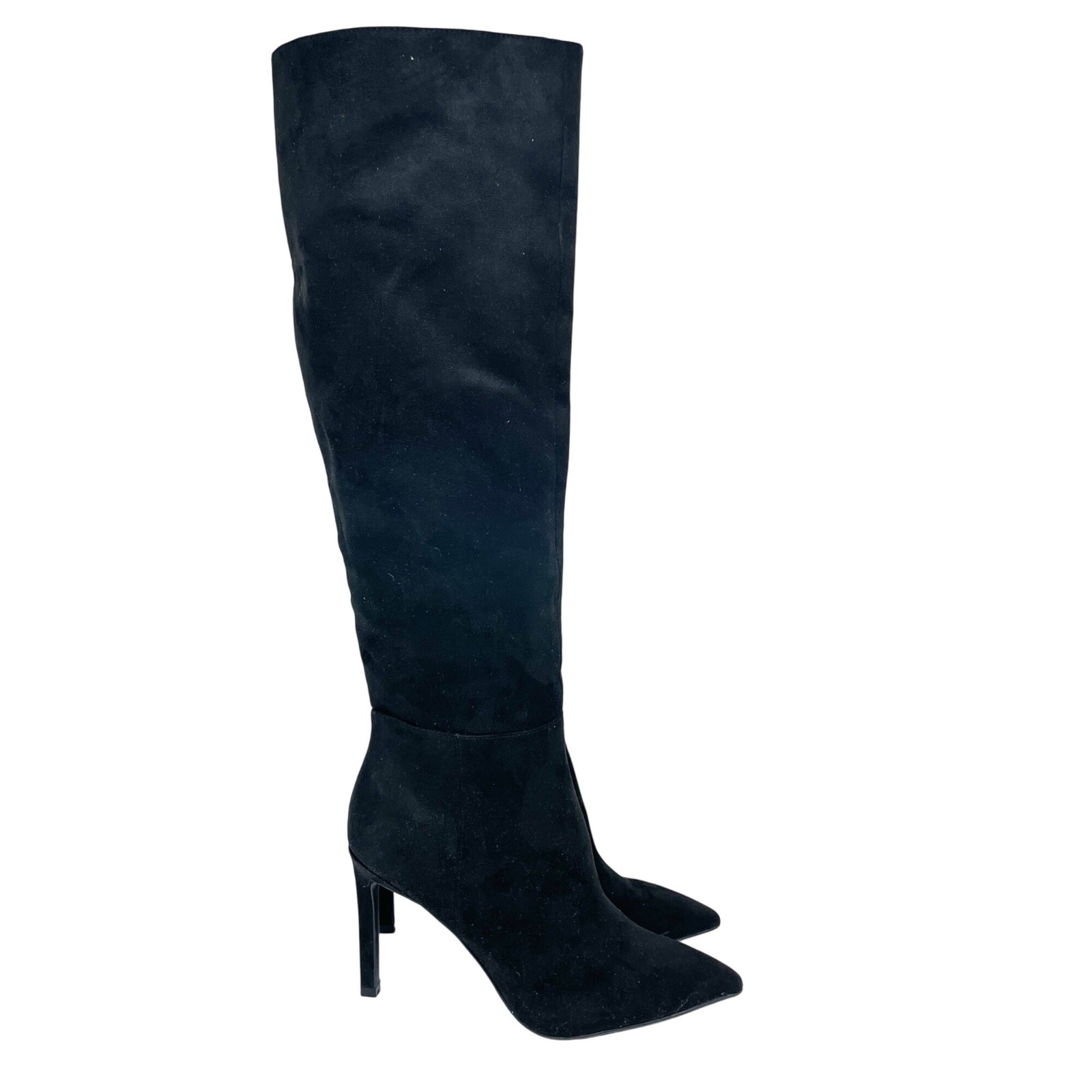 Open Edit Women’s Barbara Tall Pointed Toe Boot Black Size 6.5 M