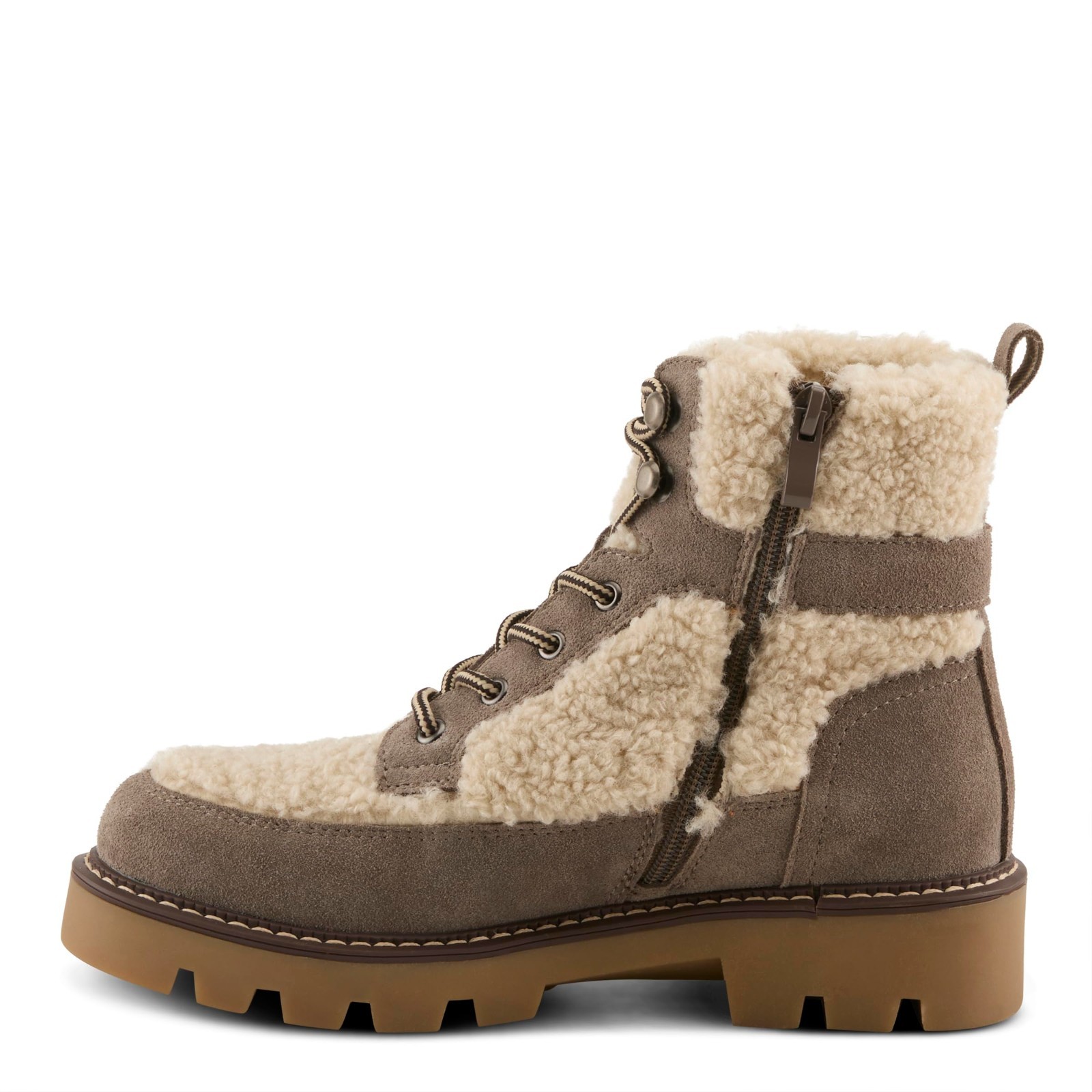 Spring Step Women’s Nakimo Sherpa Suede Bootie