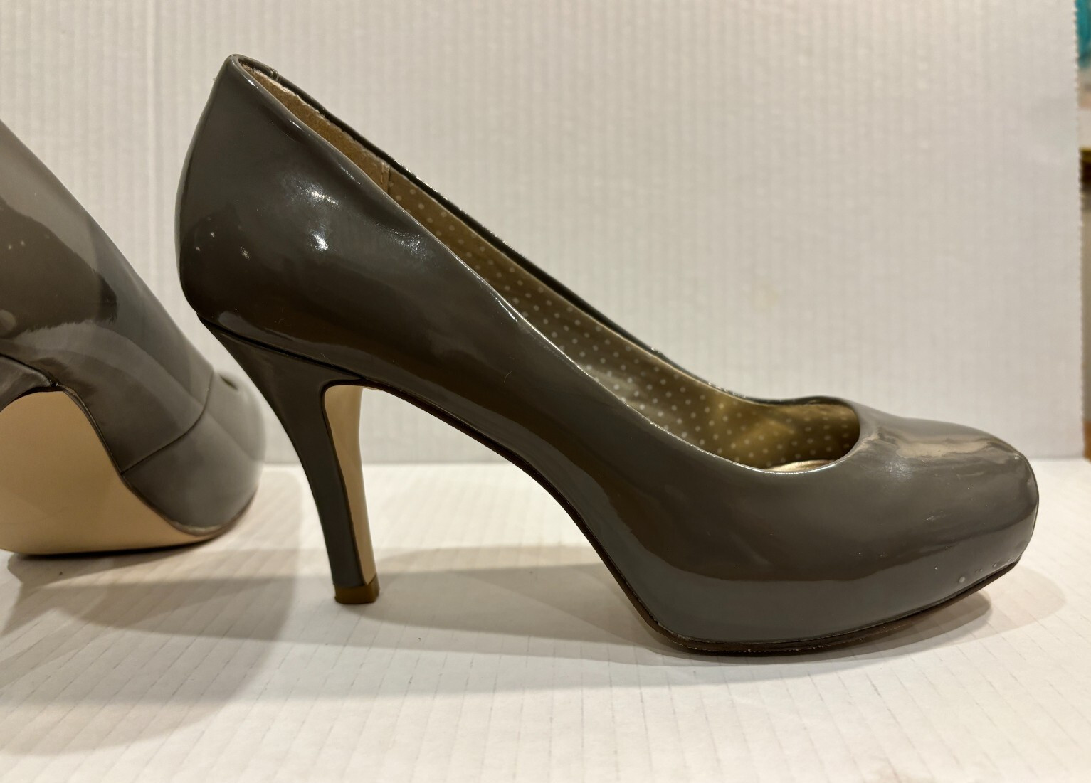 Madden Girl Women Dark Gray High Heel Pumps size 6