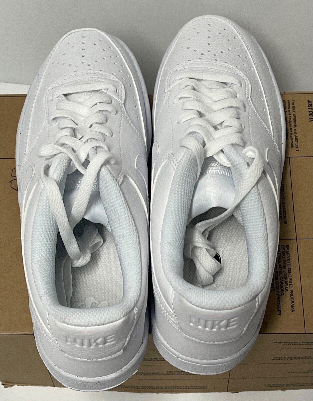 NIKE WOMEN COURT VISION LOW NN DH 3158 100 WHITE SIZE 10