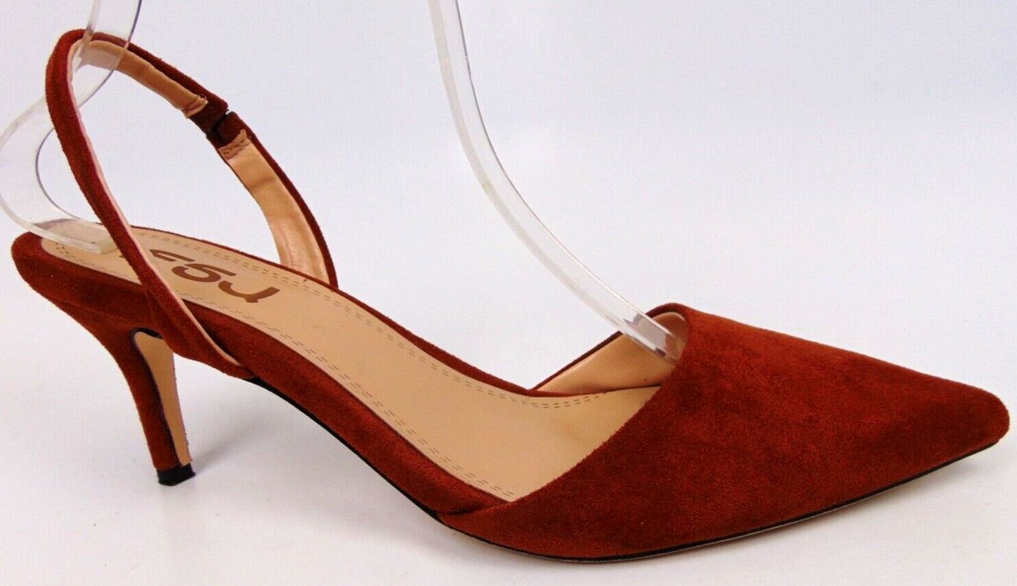 FSJ Heels Pointe Toe Heels Dress Heels Womens Pumps Shoes Size 9.0 M, Cinnamon