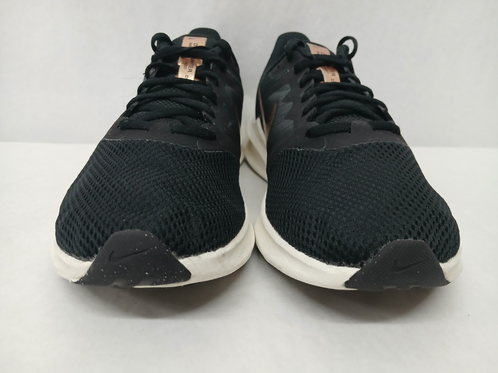 Nike Womens Downshifter 11 Running Shoes CW3413-002 Black Copper Coin Sail Sz 10
