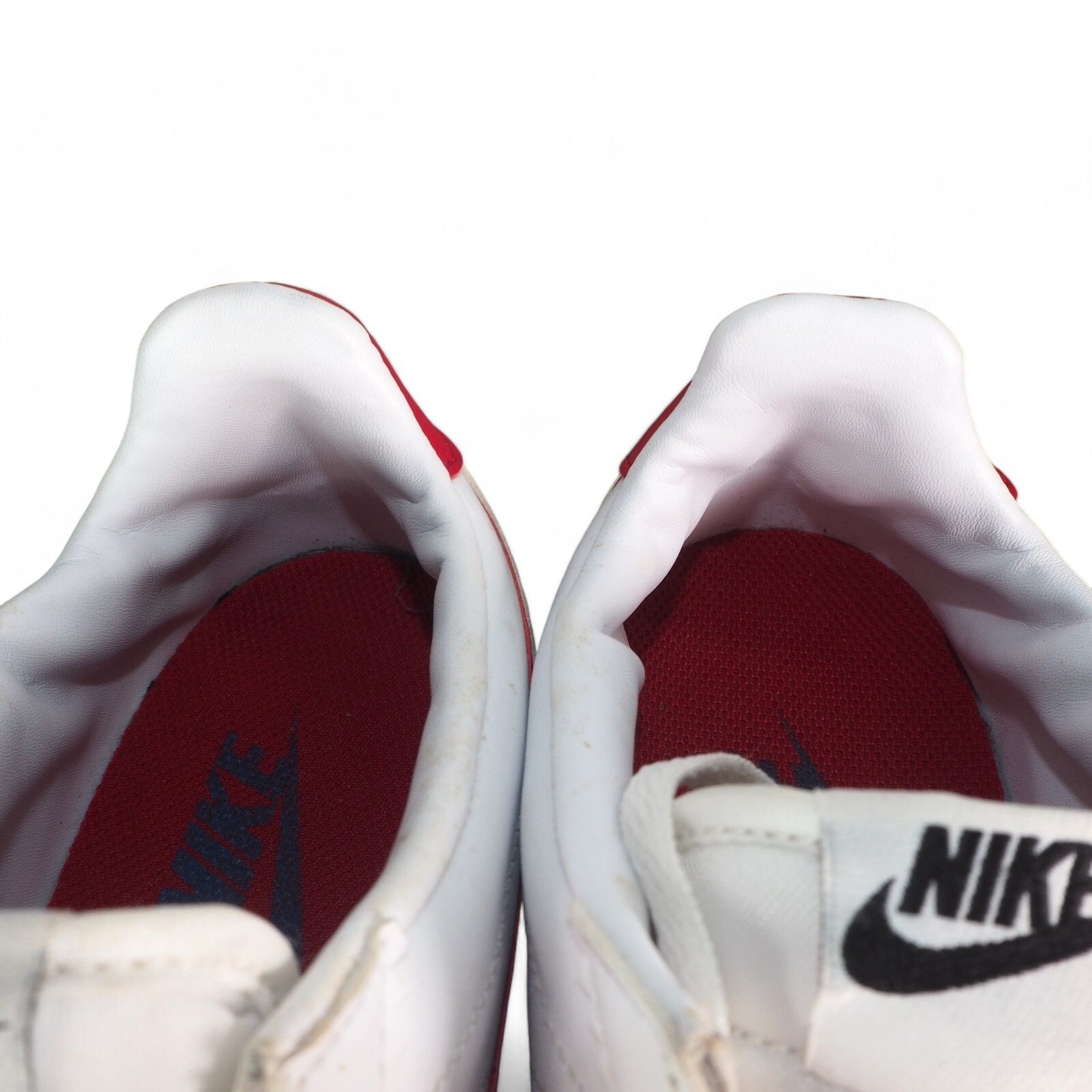 Nike Classic Cortez Leather ‘White Red’ Casual Sneakers 807471-103 Women’s 7