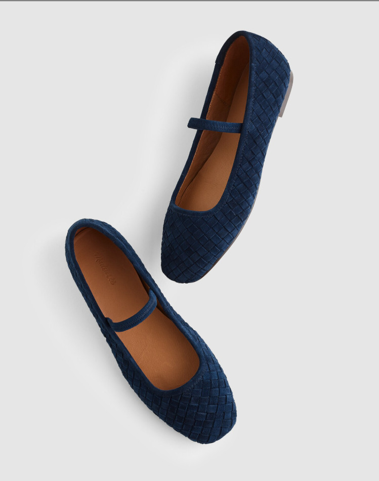 Madewell The Greta Ballet Flat Women’s Leather Ballet Shoes
