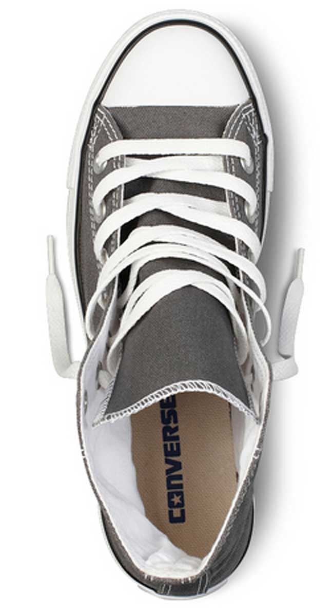 Converse 1J793 All Star Lace Up Womens Sneakers In Charcoal US 7 – 13