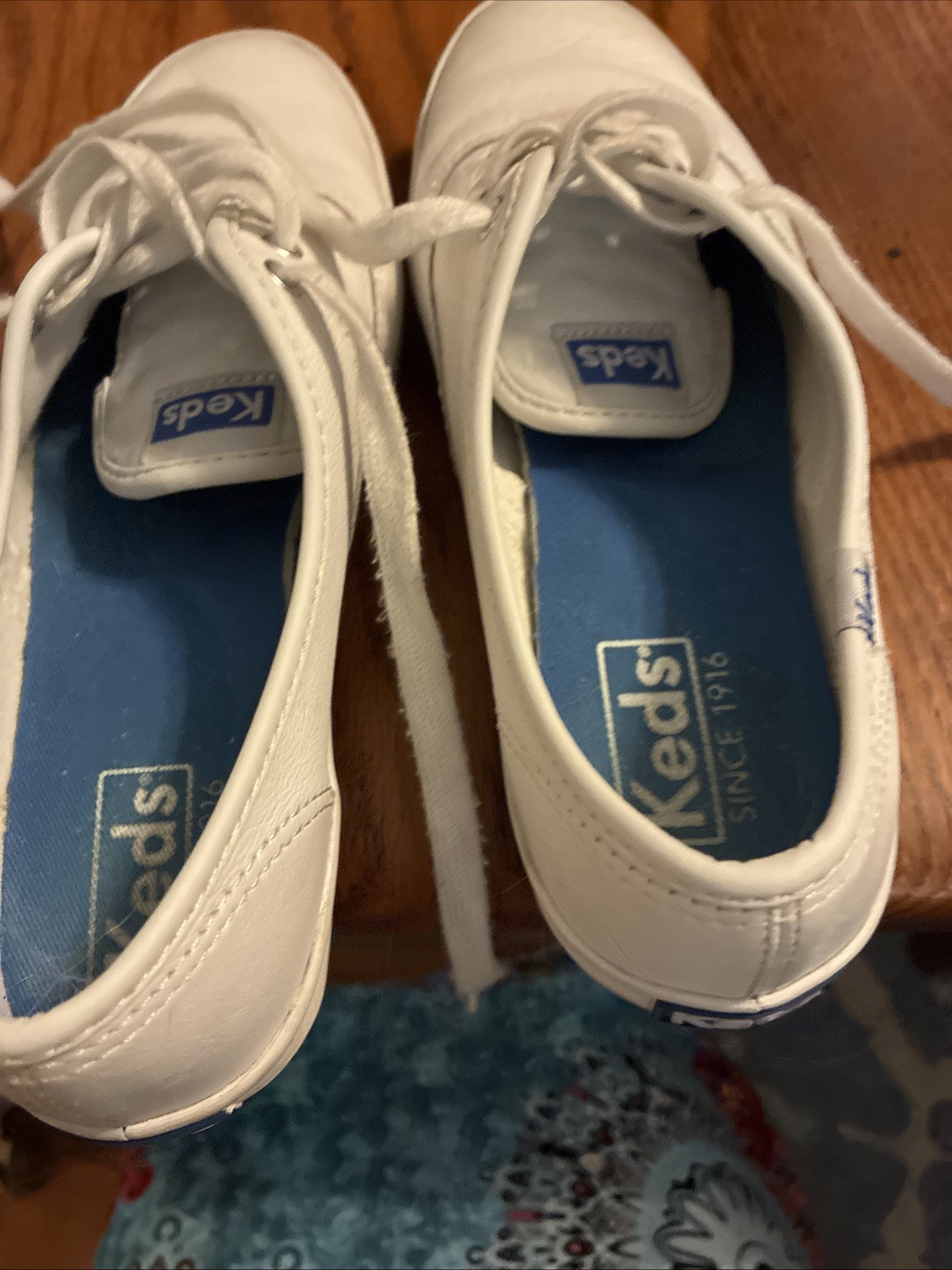 Keds Size 6 Champion White Low Top Lace-Up Sneakers Solid, WH45750M