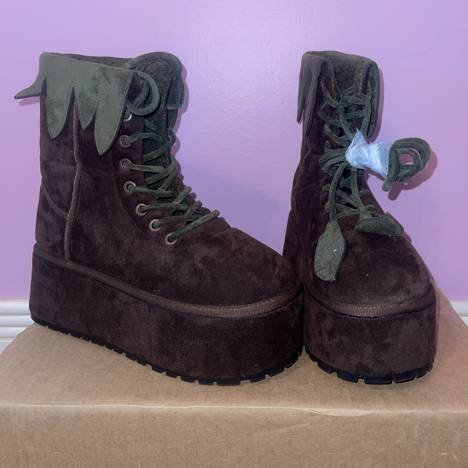 Dolls kill current mood boots renaissance Cottage forest dweller Fairy fairycore