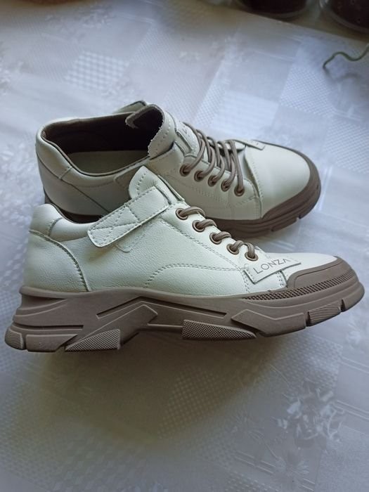 women leather boots white 38