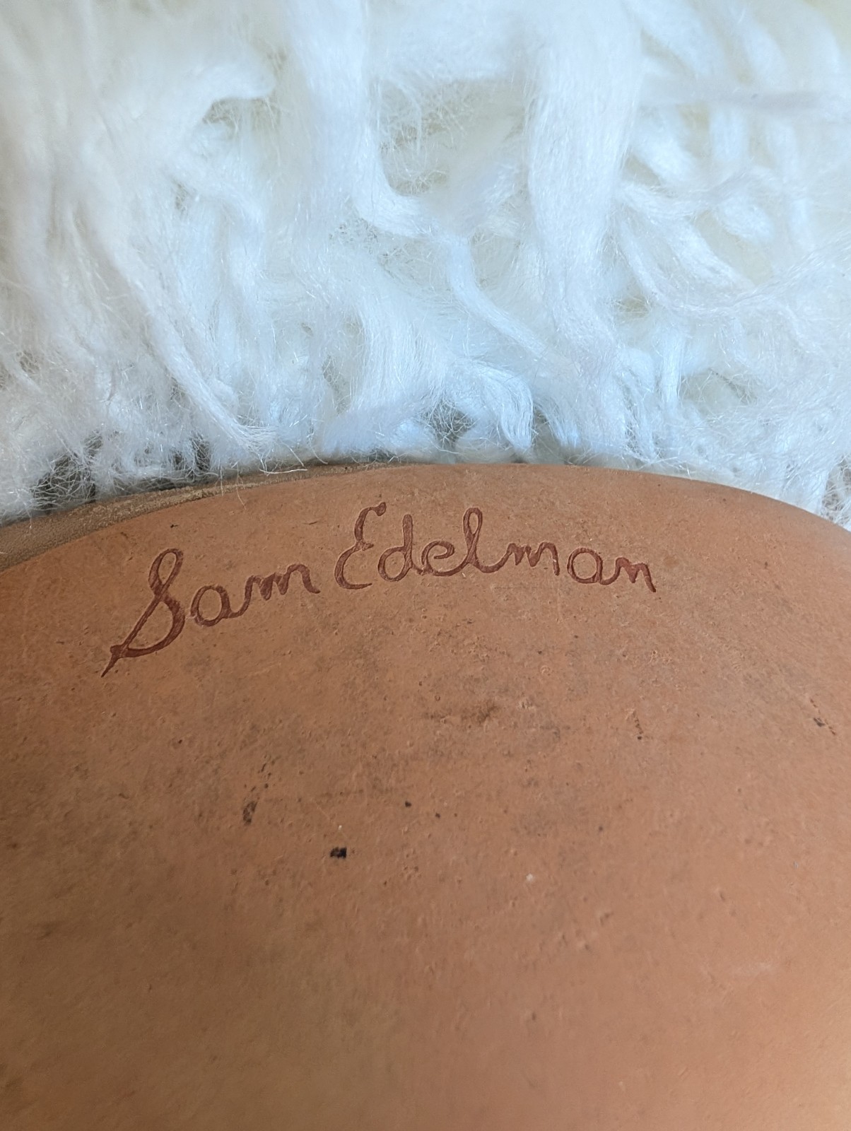 Sam Edelman Felicia French Sand Leather Ballet Flat Size 8.5