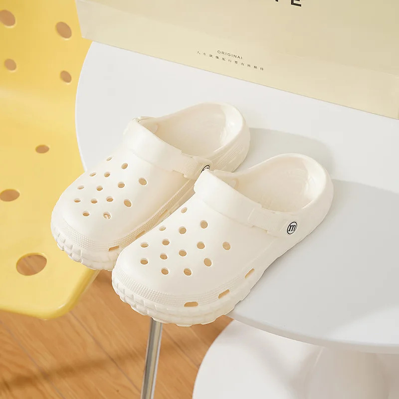 Unisex Thick Bottom Anti-slip Summer Outdoor Sandals Slippers Beach Shoes Breath