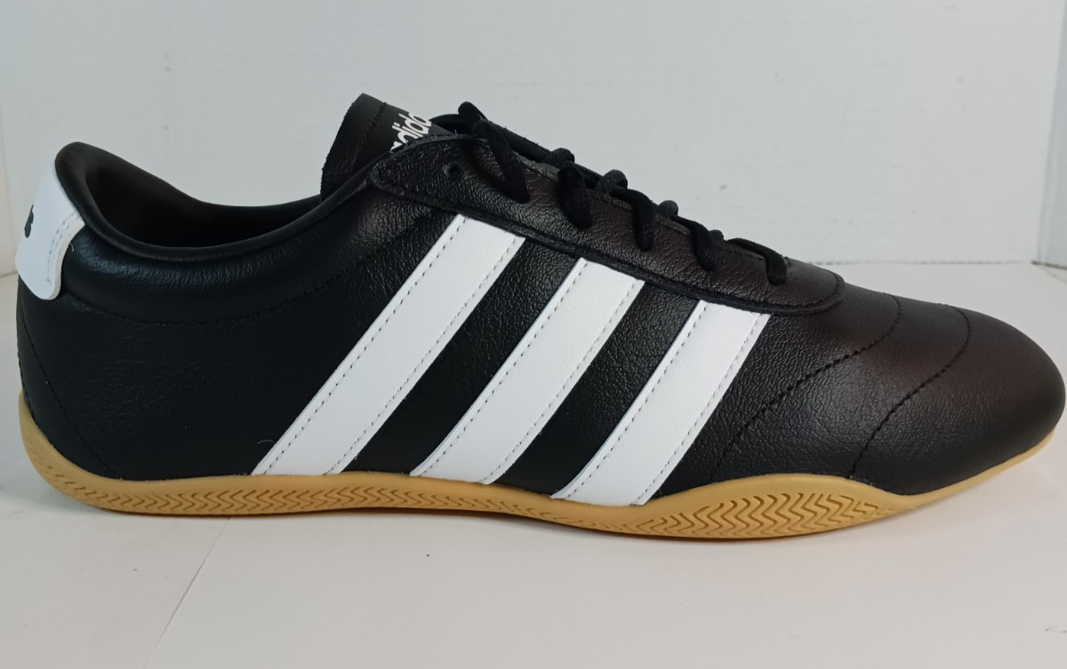 adidas Grand Court Lo ‘Black White’ Soccer Sneaker Shoes Womens 10 US
